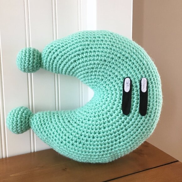 Super Mario Power Moon Crochet Amigurumi Plush - Picture 7 of 8